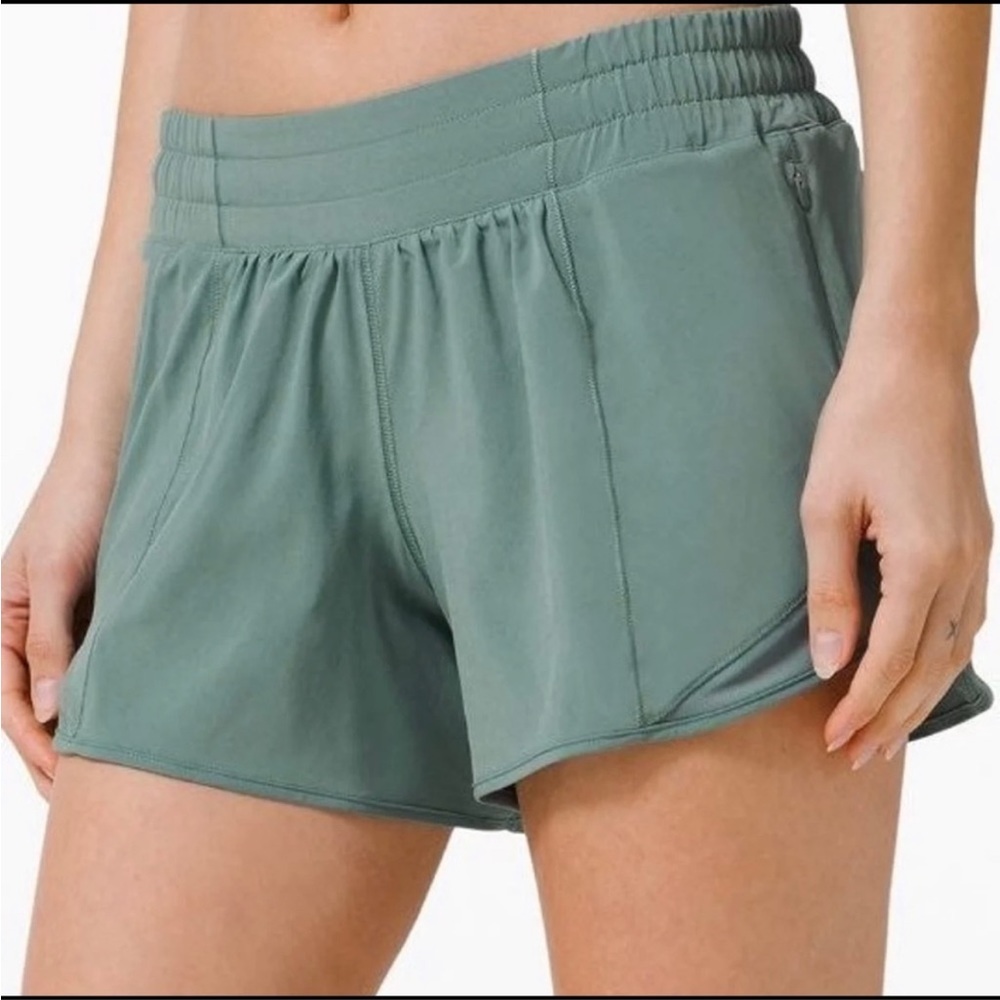 Teal Lululemon Shorts